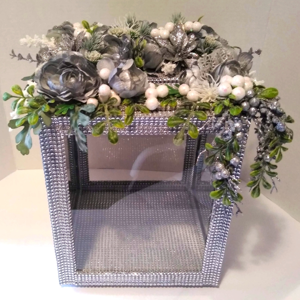 Rhinestone Gift Card Box (you pick your color sche